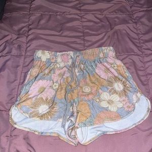 cute flower shorts